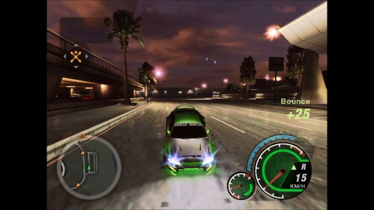 how use hydraulics in nfsu2 in pc